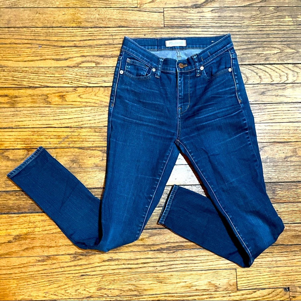 Madewell High Riser Skinny Jeans